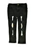 Unbranded Hearts Black Jeans Size XS (youth) - photo 1