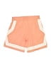 Nike 100% Polyester Color Block Orange Athletic Shorts Size M (youth) - photo 2
