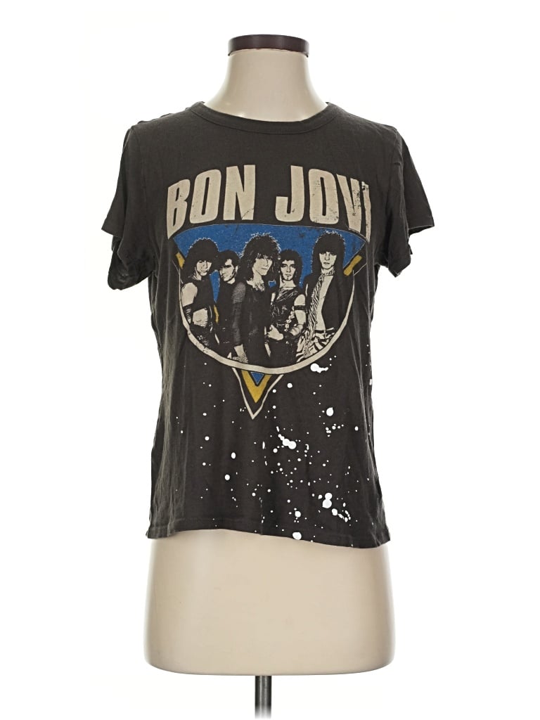 Pre-owned Chaser Short Sleeve T-shirt In Black