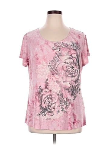 DressBarn Short Sleeve T-Shirt (view 1)