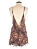 Dream State 100% Rayon Paisley Brown Romper Size S - photo 2