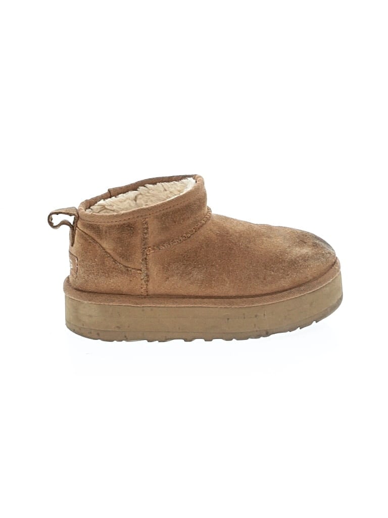 Pre-owned Ugg Kids' Ankle Boots In Tan