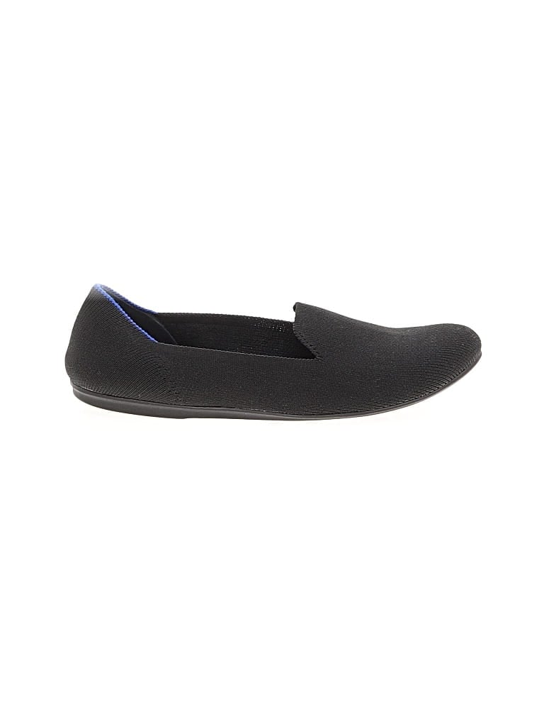 Pre-owned Rothys Flats In Black