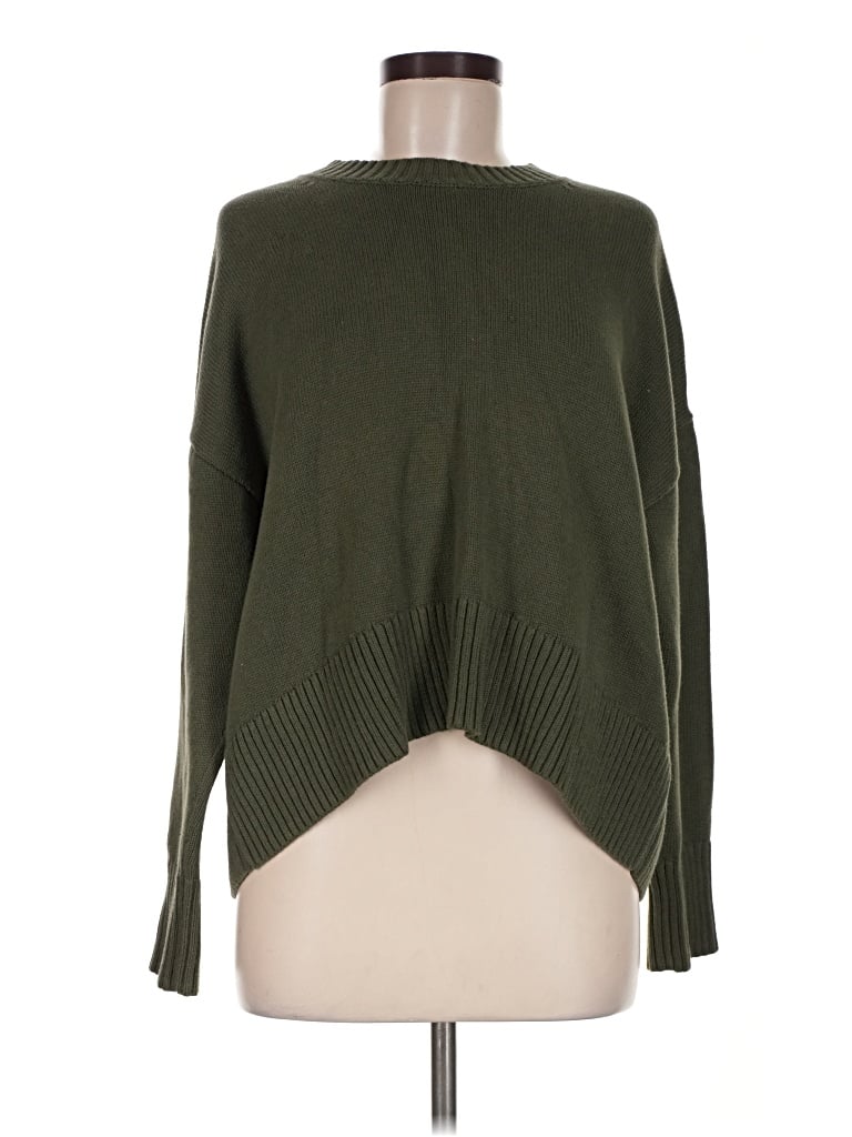 Pre-owned Daily Ritual Pullover Sweater In Green