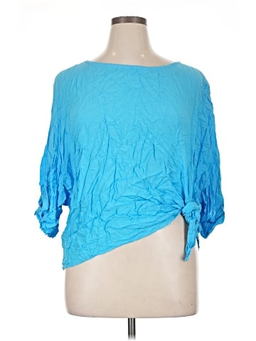 Blue Ginger 3/4 Sleeve Blouse (view 1)