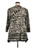 Ruby Rd. Gray 3/4 Sleeve Blouse Size 1X - photo 2