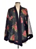 Draper's & Damon's 100% Polyester Black Kimono Size L - photo 1