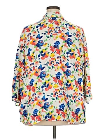 Woman Within 3/4 Sleeve Blouse (view 2)