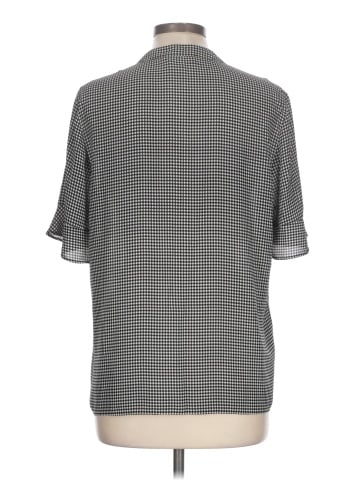 Karl Lagerfeld Paris Short Sleeve Blouse (view 2)