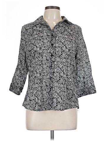 Coldwater Creek 3/4 Sleeve Button-Down Shirt (view 1)