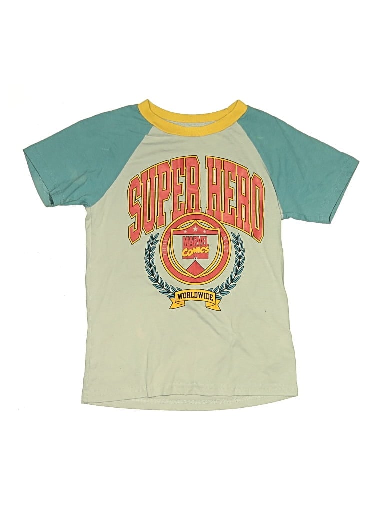 Pre-owned Marvel Kids' Short Sleeve T-shirt In Green