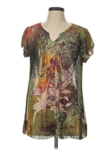 Mushka by Sienna Rose Short Sleeve Blouse (view 1)