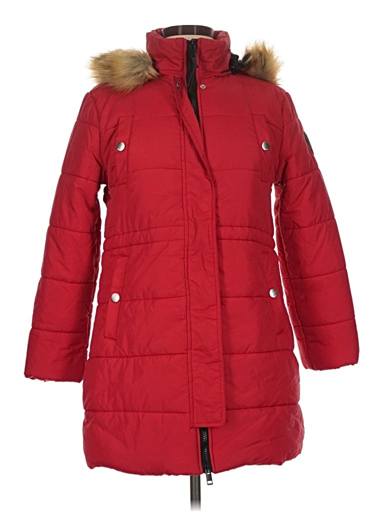 Pre-owned Diesel Coat In Red