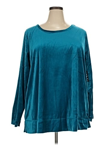 Woman Within 3/4 Sleeve T-Shirt (view 1)