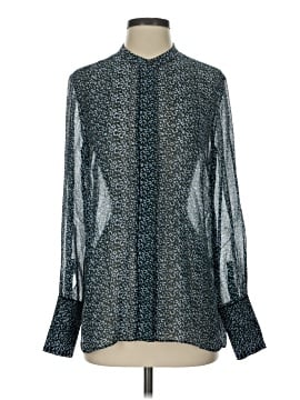 Proenza Schouler Long Sleeve Silk Top (view 1)