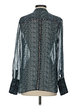 Proenza Schouler Long Sleeve Silk Top (view 2)