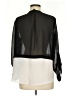 Forever 21 100% Polyester Black 3/4 Sleeve Blouse Size M - photo 2