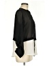 Forever 21 100% Polyester Black 3/4 Sleeve Blouse Size M - photo 4