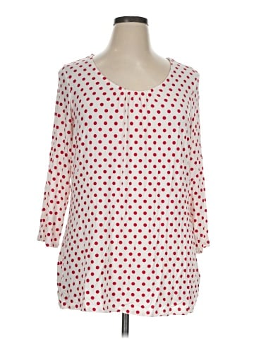 D&Co. 3/4 Sleeve Blouse (view 1)