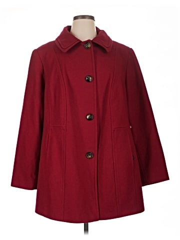 London Fog Wool Coat (view 1)