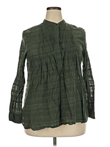 IZOD Long Sleeve Blouse (view 1)