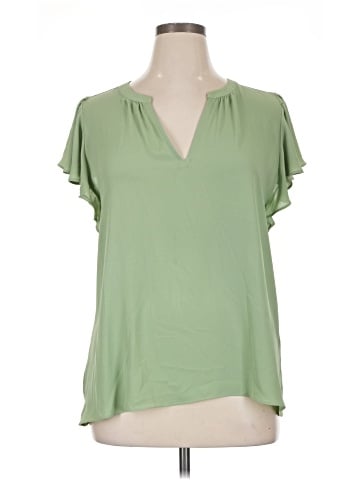Ann Taylor LOFT Short Sleeve Blouse (view 1)