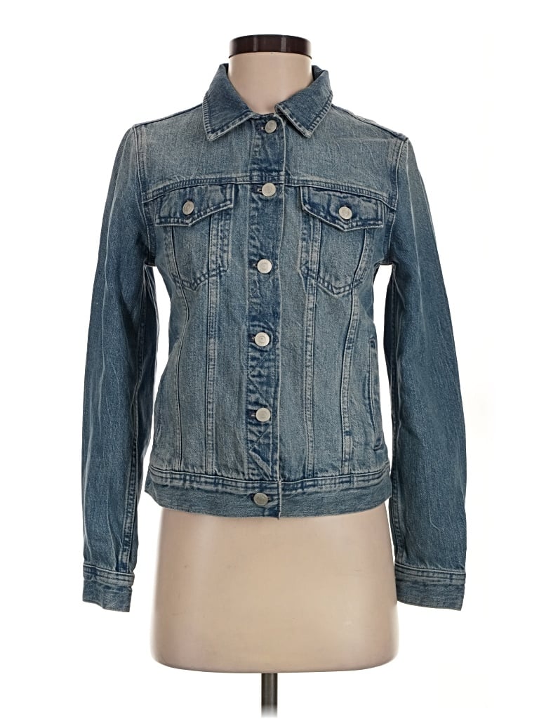 Pre-owned Jcrew Denim Jacket In Blue