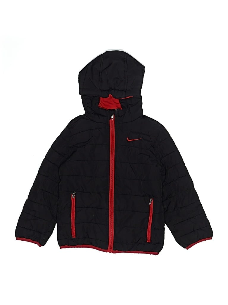 Pre-owned Nike Kids' Snow Jacket In Black