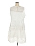 Studio One 100% Polyester Ivory Casual Dress Size 24W - photo 2