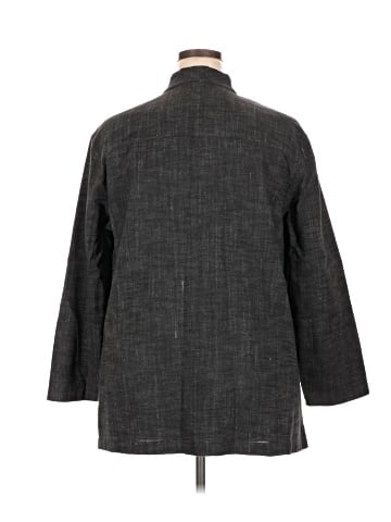 Eileen Fisher 3/4 Sleeve Button-Down Shirt (view 2)