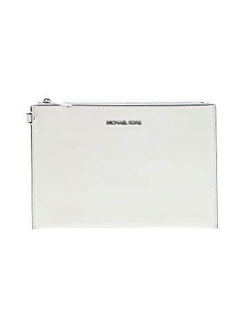 MICHAEL Michael Kors Leather Clutch (view 1)