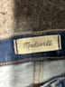 Madewell Stripes Blue Jeans Size 28 Waist T - photo 4
