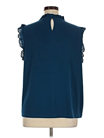 Ann Taylor Factory Sleeveless Blouse (view 2)