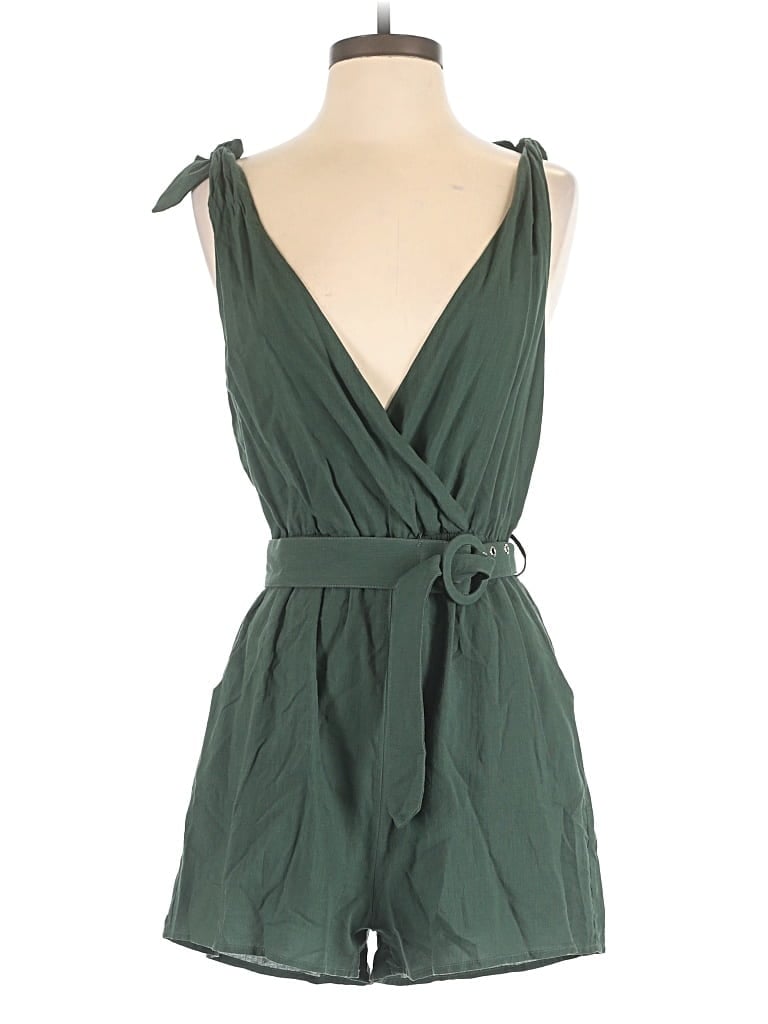 Pre-owned Le Lis Romper In Green