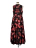 Torrid 100% Polyester Floral Black Cocktail Dress Size 16 - photo 2