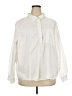 Alexander Jordan White Long Sleeve Button-Down Shirt Size 3X - photo 1