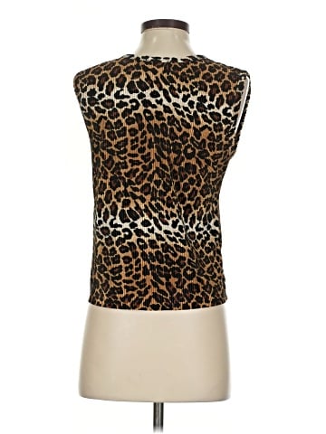 Plisse Sleeveless Top (view 2)