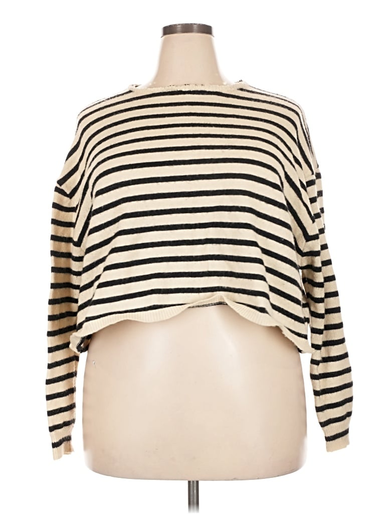 Pre-owned Cider Pullover Sweater In Ivory