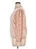 Adrianna Papell Metallic Pink Pullover Sweater Size XL - photo 5