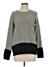 Vince. Chevron-herringbone Gray Pullover Sweater Size S - photo 1