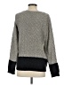 Vince. Chevron-herringbone Gray Pullover Sweater Size S - photo 2
