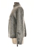 Rafaella Solid Gray Turtleneck Sweater Size L - photo 5