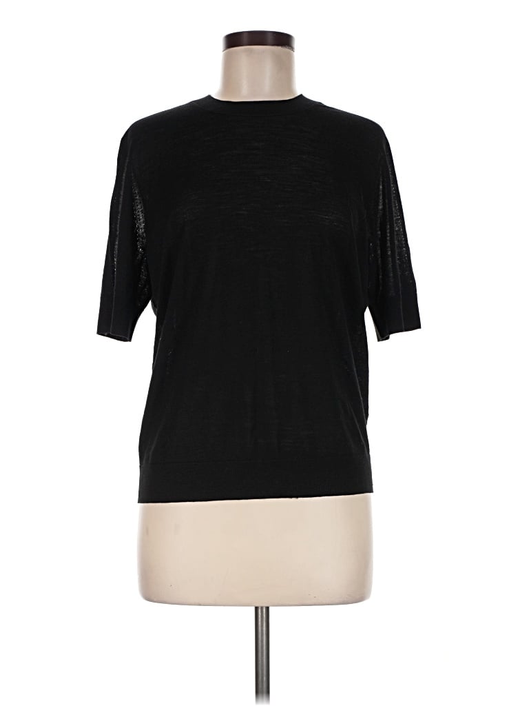 Pre-owned Cos Wool Pullover Sweater In Black