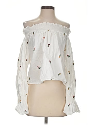 Trafaluc by Zara 3/4 Sleeve Blouse (view 1)