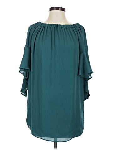 Krisa 3/4 Sleeve Blouse (view 1)
