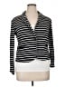 A New Day Stripes White Blazer Size XL - photo 1