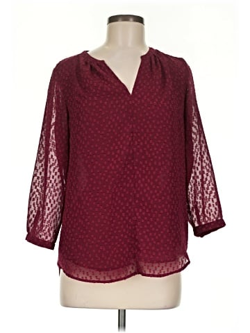 Jasmine & Juliana 3/4 Sleeve Blouse (view 1)