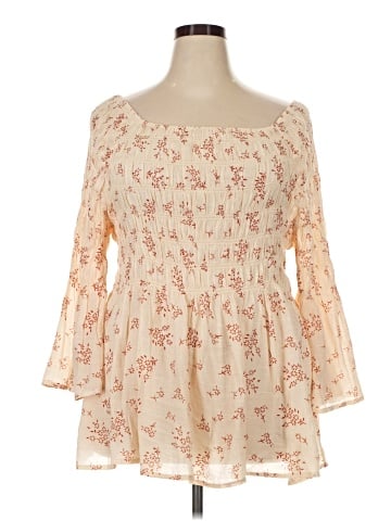 Adiva 3/4 Sleeve Blouse (view 1)