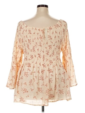 Adiva 3/4 Sleeve Blouse (view 2)