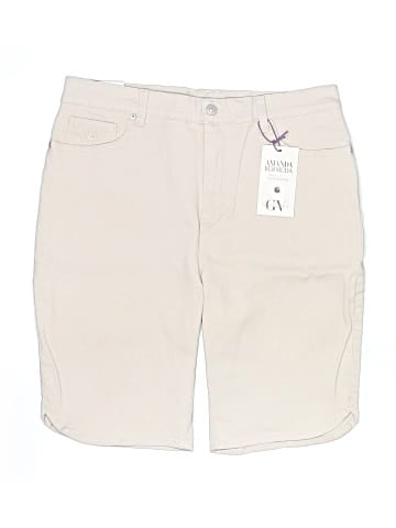 Gloria Vanderbilt Khaki Shorts (view 1)